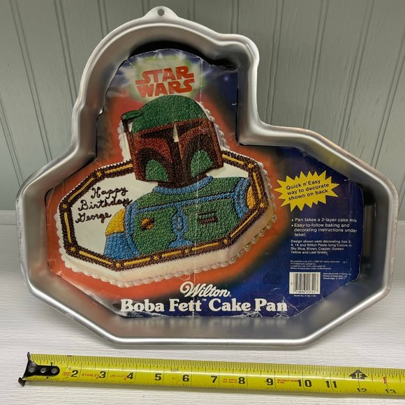 Wilton Other - RARE VINTAGE Wilton Star Wars BOBA FETT Cake Pan